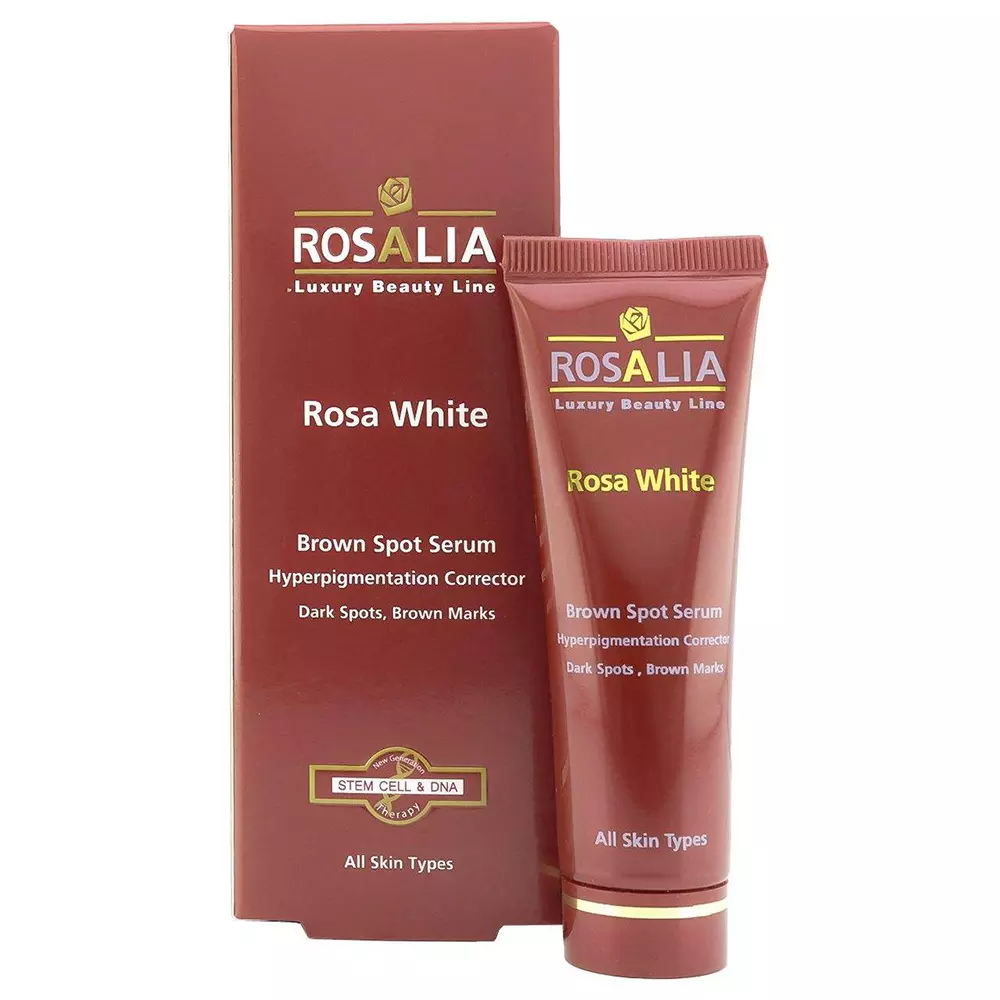 سرم ضدلک و روشن کننده Rosa White رزالیا